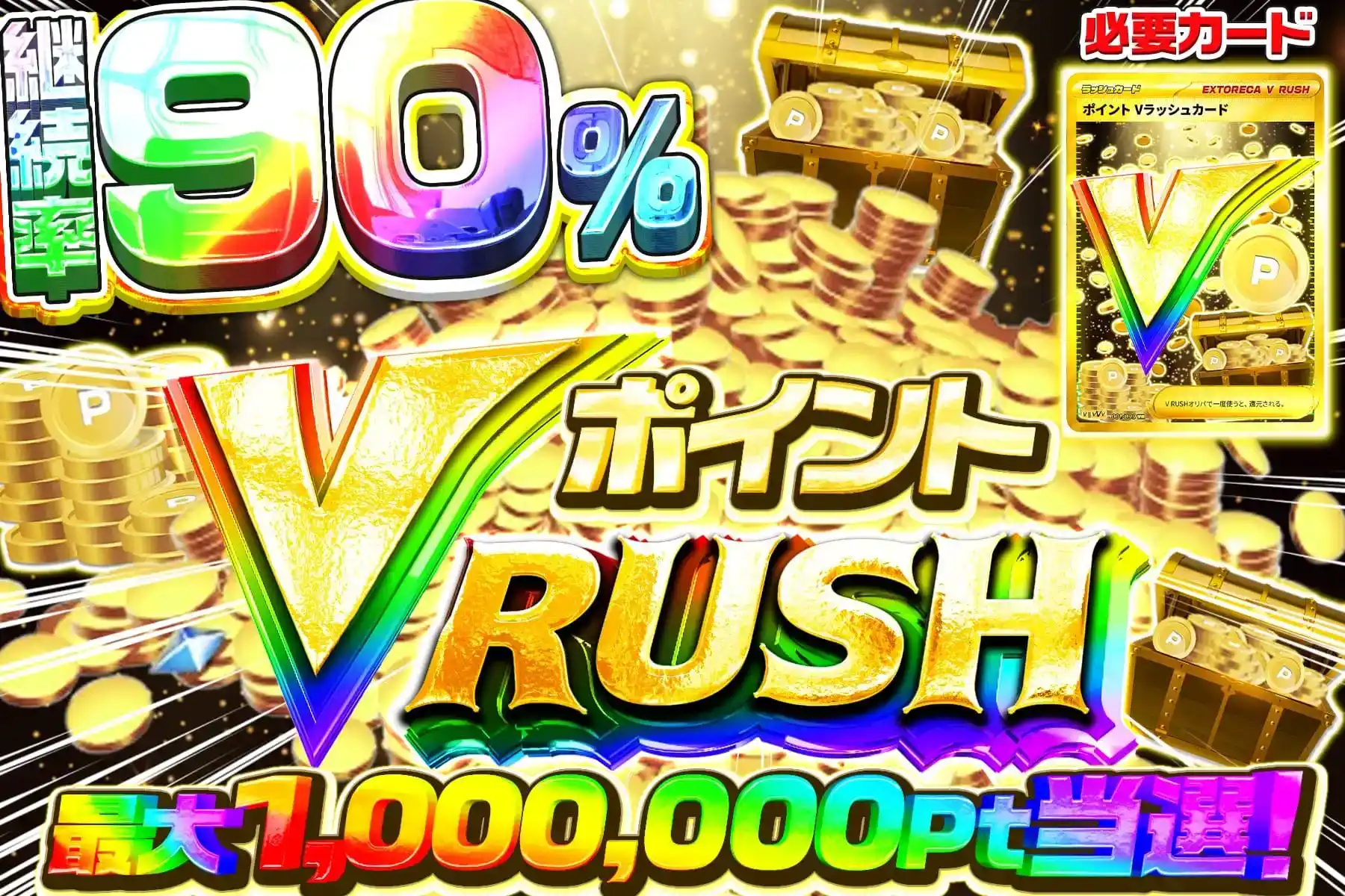 ポイントVラッシ…