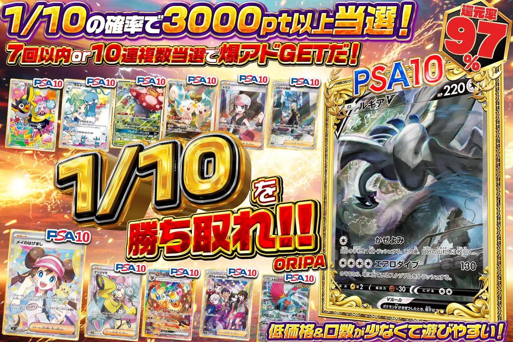 1/10を勝ち取れ！