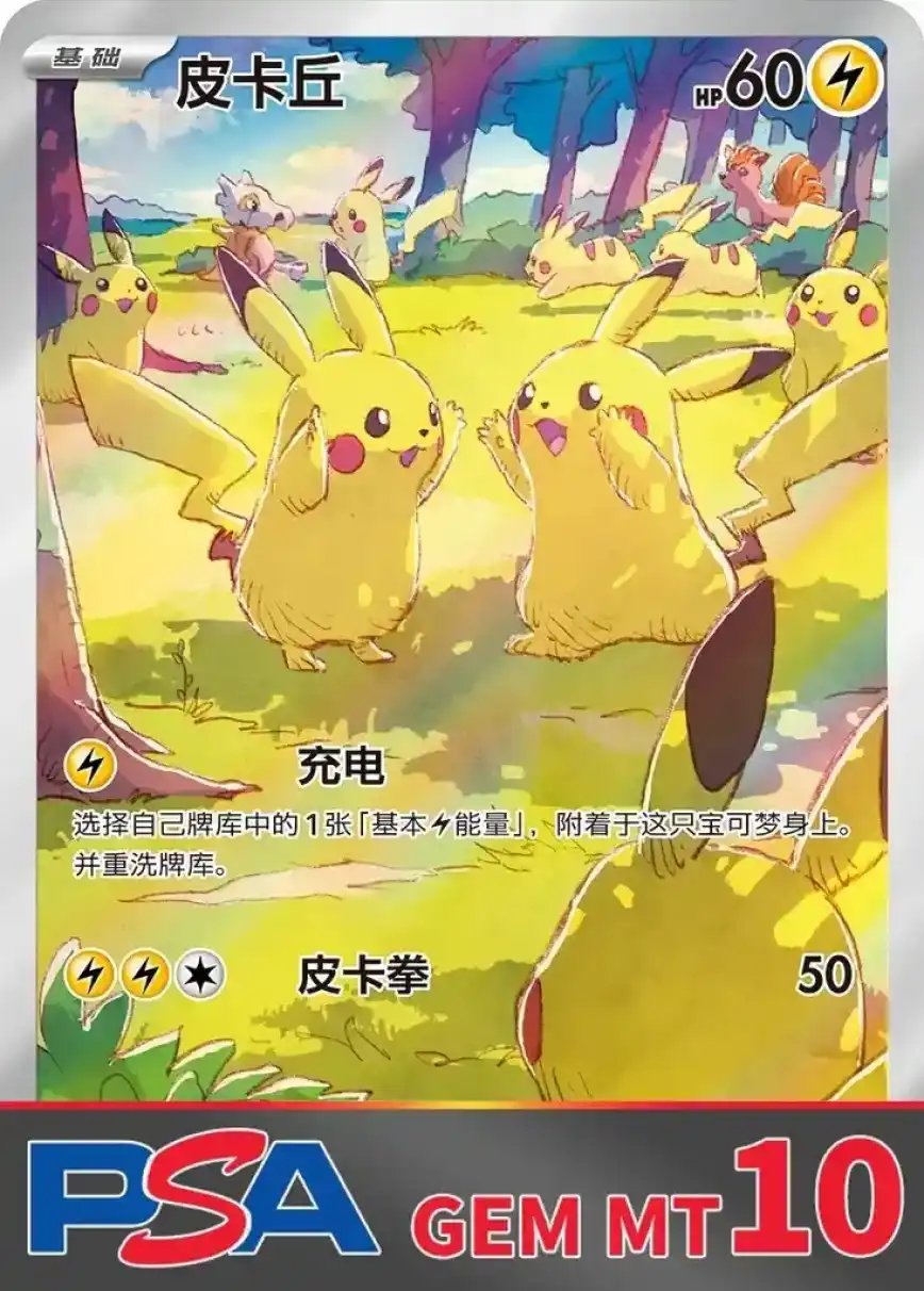 ピカチュウ(中国語版) PSA10